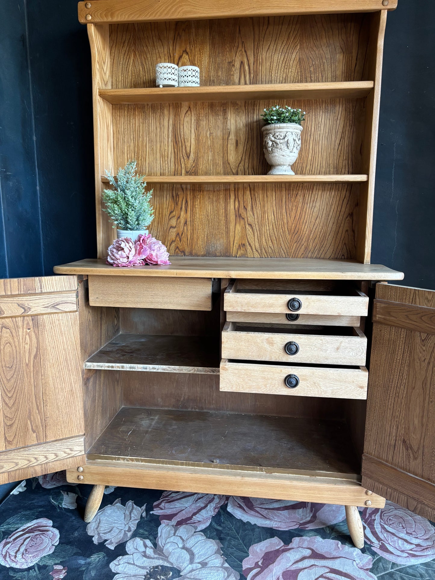 Solid Oak Welsh Dresser with Loads of Character