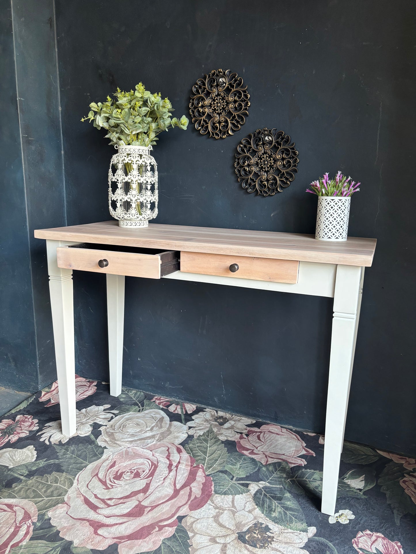 Console Table with Drawers