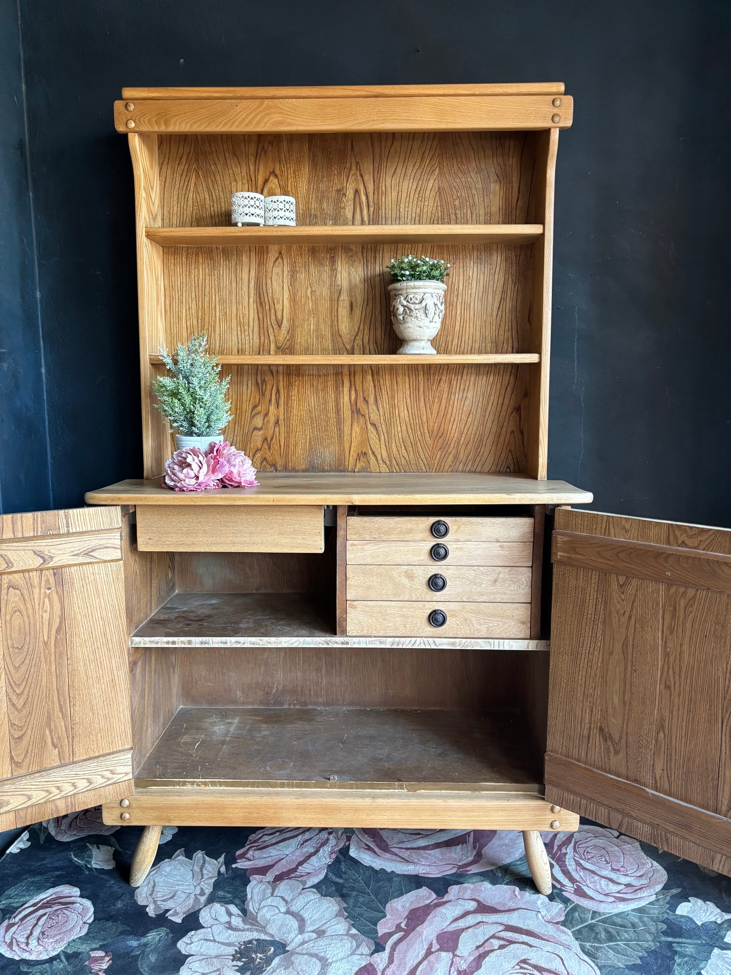 Solid Oak Welsh Dresser with Loads of Character