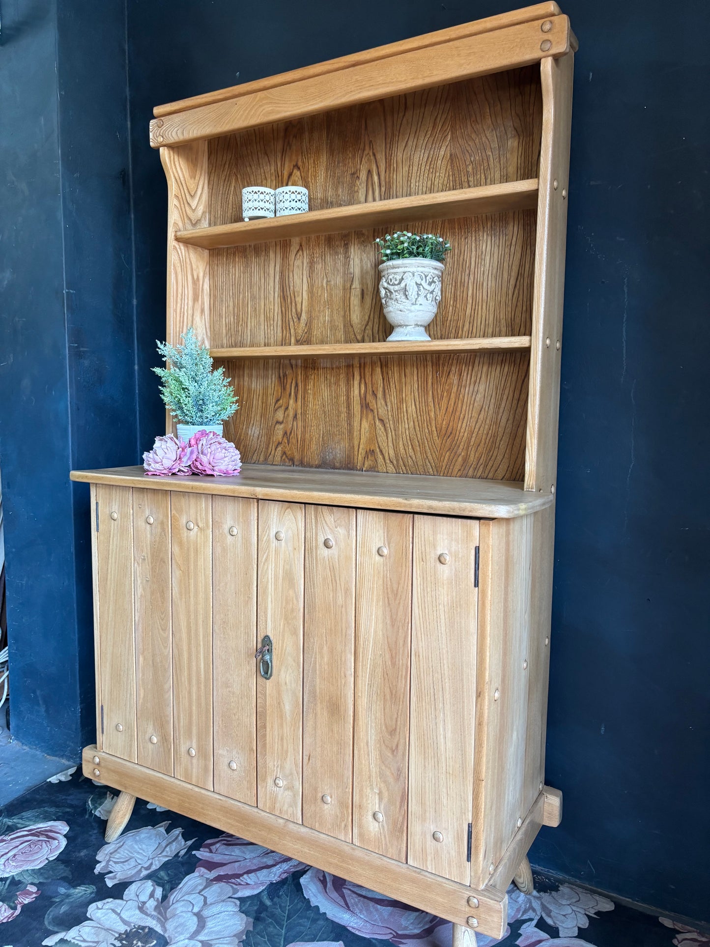 Solid Oak Welsh Dresser with Loads of Character