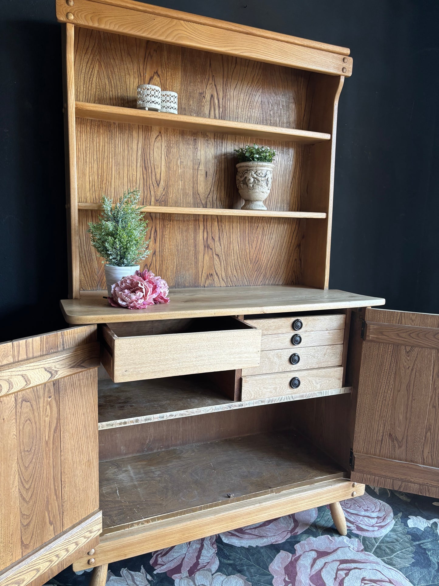 Solid Oak Welsh Dresser with Loads of Character