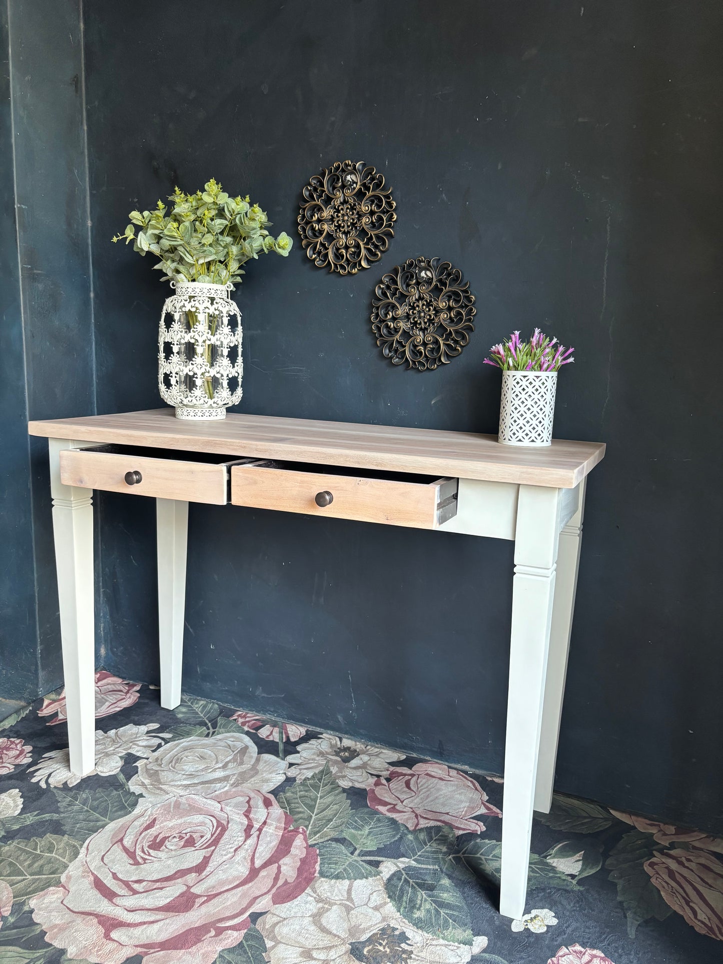 Console Table with Drawers