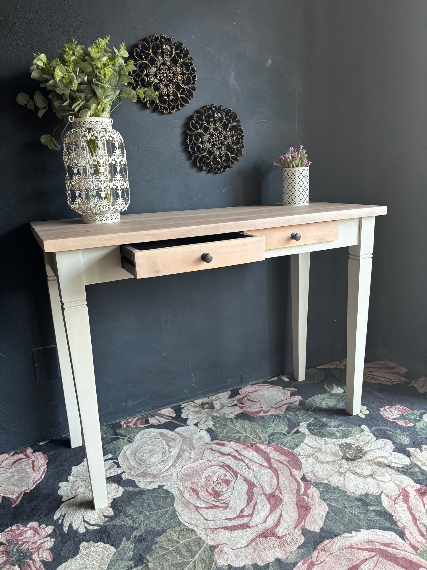 Console Table with Drawers