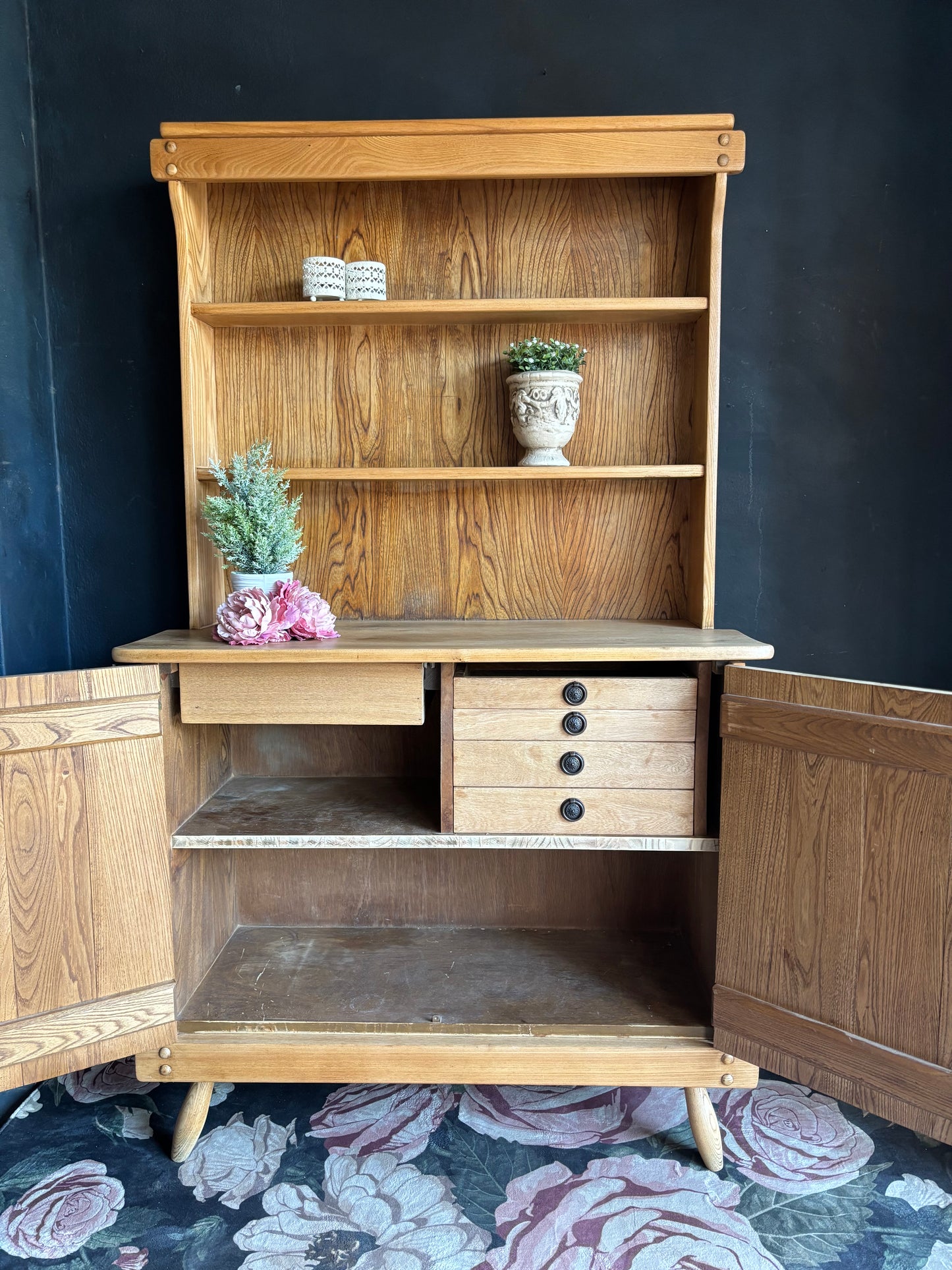 Solid Oak Welsh Dresser with Loads of Character